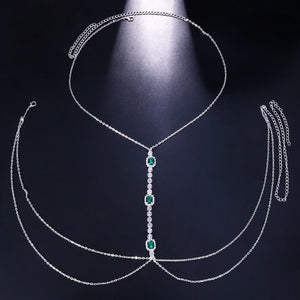 Crystal Chain Necklace