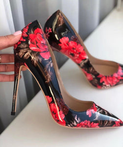 Floral Print Shoes