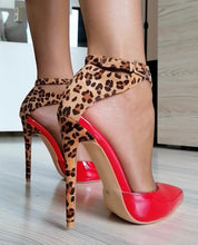 Load image into Gallery viewer, AGATHA Sexy Leopard Pumps