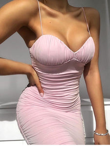 Spaghetti straps Sexy Dress