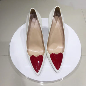 Red Heart Pumps