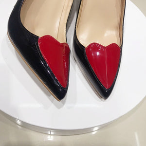 Red Heart Pumps