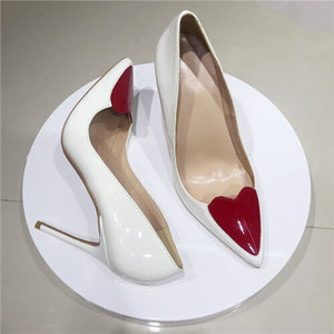 Red Heart Pumps