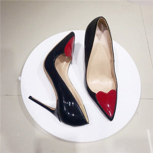 Red Heart Pumps