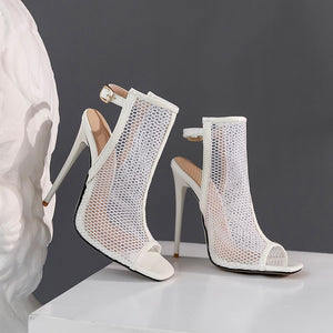 Mesh Summer Ankle Boots